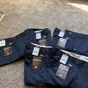 LOT Dickies Cargo Shorts 11 Inch Inseam Regular fit Size 40 Waist Navy Work NWT